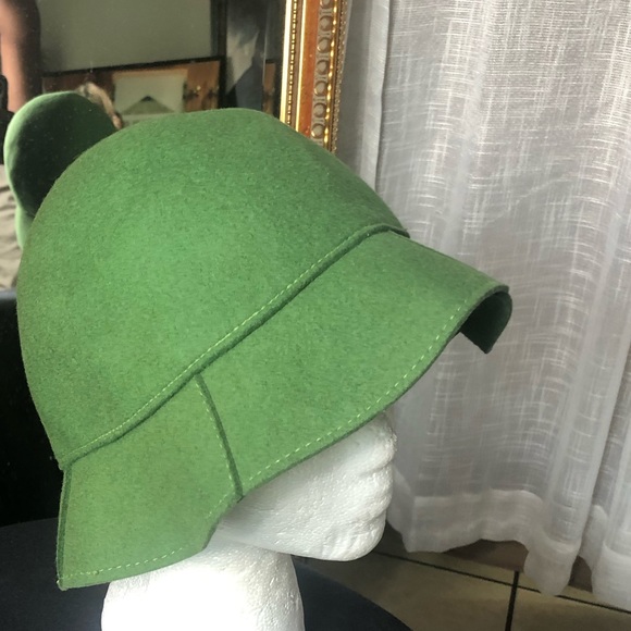 💵3/$20 Cute Green Wool bucket hat by Gap. Sz S/m - Picture 1 of 7